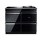 Aga AERA44INS Freestanding Ranges Black Glass Front View