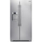 FRIGIDAIRE PRSC2222AF 36 inch Counter-Depth Side-by-Side Fridge, 22.3 Cu. Ft., EvenTemp™, Ice Maker & Energy Star Certified