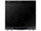 SAMSUNG NE63T8711SG Slide-In Ranges Fingerprint Resistant Black Stainless Steel – Angle View