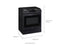 SAMSUNG NX60T8711SG Slide-In Ranges Fingerprint Resistant Black Stainless Steel – Catalog Photo