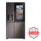 LG LRSOS2706D Side By Side Refrigerators Black Stainless Steel – Catalog Photo