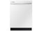 SAMSUNG DW80R2031UW Built-In Dishwashers White Front View