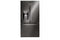 LG LRFS28XBD French Door Refrigerators Black Stainless Steel – Lifestyle Photo