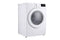 LG DLE3470W Front Load Dryers White – Studio Shot