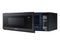 Samsung ME11A7710DG Over The Range Microwaves Black Stainless Steel – Angle View