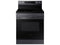 SAMSUNG NE63A6311SG Freestanding Ranges Fingerprint Resistant Black Stainless Steel Front View