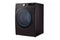 LG DLGX4001B Front Load Dryers Black Steel – Angle View