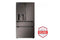 LG LF29H8330D French Door Refrigerators Black Stainless Steel – Lifestyle Photo