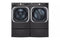 LG DLGX8901B Top Load Dryers Black Steel – Side Profile