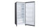 LG LROFC0605V Upright Freezers Stainless Look – Angle View