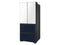 SAMSUNG RQ48T94B277 French Door Refrigerators White-Navy Glass – Official Product Photo