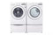 LG DLE3400W Front Load Dryers White – Back Panel