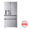 LG LF29H8330S French Door Refrigerators Print Proof Stainless Steel – Catalog Photo