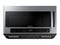 SAMSUNG ME21R7051SS Over The Range Microwaves Fingerprint Resistant Stainless Steel – Angle View