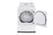 LG DLE7000W Top Load Dryers White – Angle View