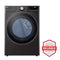 LG DLGX4001B Front Load Dryers Black Steel – Catalog Photo