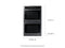 Samsung NV51T5511DG Double Wall Ovens Fingerprint Resistant Black Stainless Steel – Appliance Image