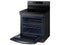 SAMSUNG NE63A6311SG Freestanding Ranges Fingerprint Resistant Black Stainless Steel – Control Panel