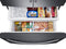 SAMSUNG RF28T5021SG French Door Refrigerators Fingerprint Resistant Black Stainless Steel – Angle View