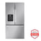 LG LRFXC2606S French Door Refrigerators Stainless Steel Front View