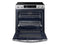 SAMSUNG NE63T8951SS Slide-In Ranges Fingerprint Resistant Stainless Steel – Detail Close-up