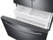 SAMSUNG RF28T5021SG French Door Refrigerators Fingerprint Resistant Black Stainless Steel – Detail Close-up