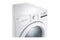 LG DLE3400W Front Load Dryers White – Angle View