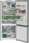 BEKO BFBF30116SSIM Bottom Freezer Refrigerators Fingerprint-Free Stainless Steel – Appliance Image