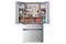 LG LF26C8210S French Door Refrigerators Print Proof Stainless Steel – Lifestyle Photo