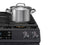 SAMSUNG NX60T8511SG Slide-In Ranges Fingerprint Resistant Black Stainless Steel – Lifestyle Photo