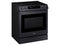 SAMSUNG NE63T8911SG Slide-In Ranges Fingerprint Resistant Black Stainless Steel – Side Profile