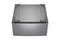 LG WDP6V Laundry Pedestals Graphite Steel – Catalog Photo