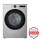 LG DLEX5500V Front Load Dryers Graphite Steel Front View