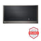 LG MHEC1737D Over The Range Microwaves Black Stainless Steel Front View