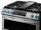 SAMSUNG NY63T8751SS Slide-In Ranges Fingerprint Resistant Stainless Steel – Detail Close-up