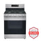 LG LRGL5821S Freestanding Ranges Stainless Steel Front View