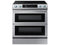 SAMSUNG NE63T8951SS Slide-In Ranges Fingerprint Resistant Stainless Steel Front View