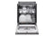 LG LDPH5554D Built-In Dishwashers Black Stainless Steel – Detail Close-up