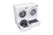 LG DLE3400W Front Load Dryers White – Side Profile