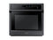 SAMSUNG NV51K6650SG Single Wall Ovens Fingerprint Resistant Black Stainless Steel Front View