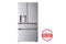 LG LF29S8330S French Door Refrigerators Print Proof Stainless Steel – Studio Shot