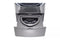 LG WD200CV Laundry Pedestals Graphite Steel – Angle View