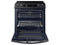 SAMSUNG NE63T8951SG Slide-In Ranges Fingerprint Resistant Black Stainless Steel – Lifestyle Photo