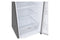 LG LT18S2100S Top Freezer Refrigerators Print Proof Stainless Steel – Angle View