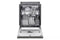 LG LDFN4542D Built-In Dishwashers Black Stainless Steel – Studio Shot