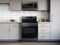 SAMSUNG NE63A6311SG Freestanding Ranges Fingerprint Resistant Black Stainless Steel – Appliance Image