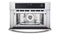 LG MZBZ1715S Microwave & Oven Combos Print Proof Stainless Steel – Angle View