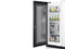 SAMSUNG RF24BB660012 French Door Refrigerators White Glass – Angle View