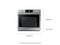 SAMSUNG NV51K7770SS Single Wall Ovens Stainless Steel – Studio Shot
