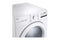 LG DLG3401W Front Load Dryers White – Angle View